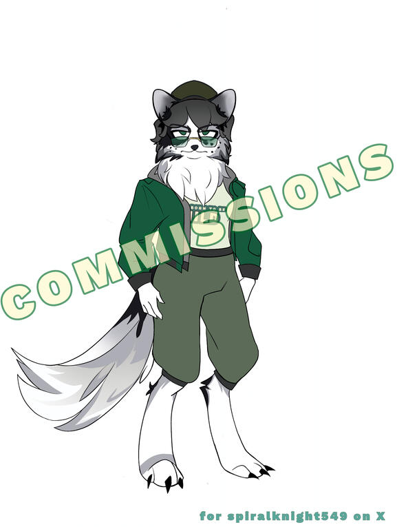 Flat color commission